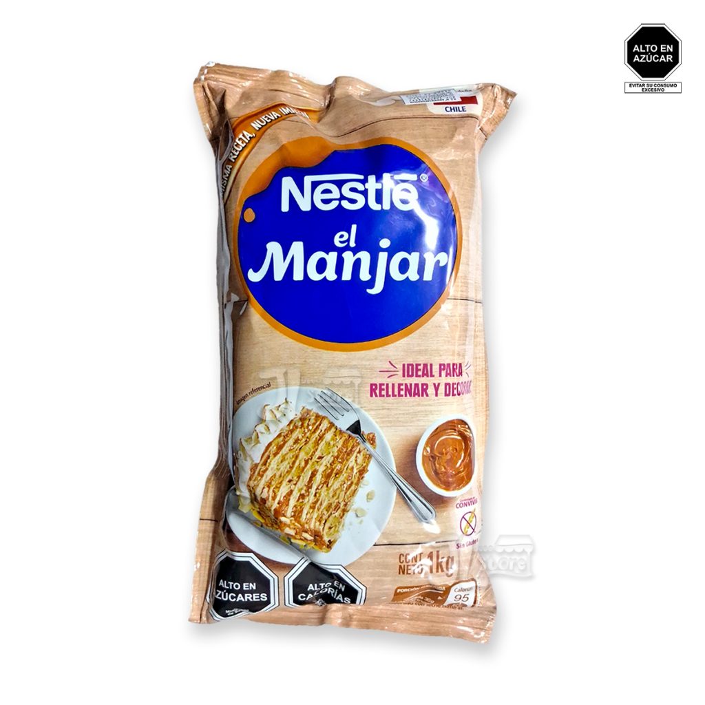 Manjar Blanco Chile Bolsa 1kg – Nestlé – JL DecoStore